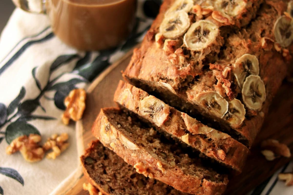 Vegan bananenbrood