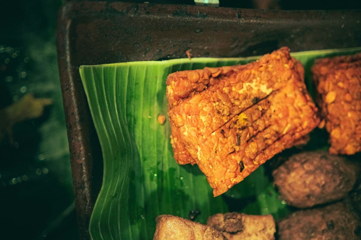 Vegan saté met pindasaus