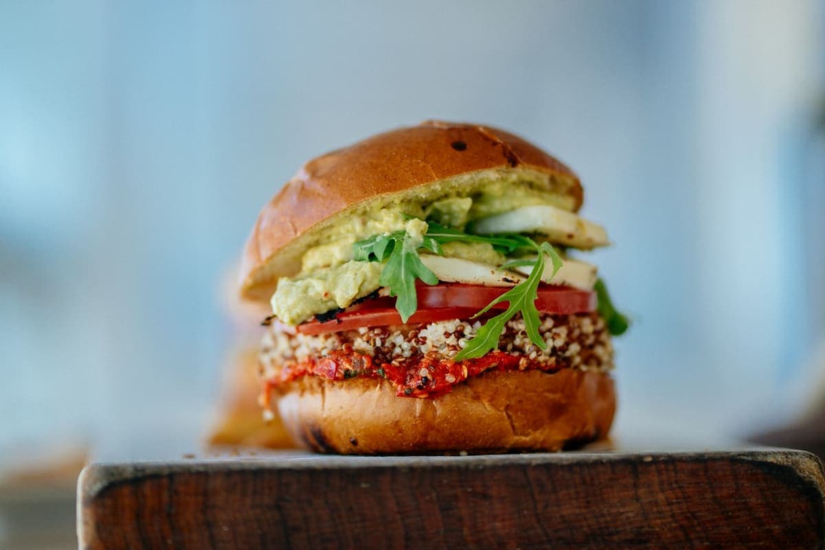 Vegan burger